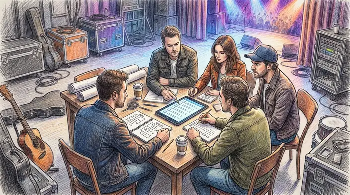 band management: 15-Minute Gig Chaos Check-In