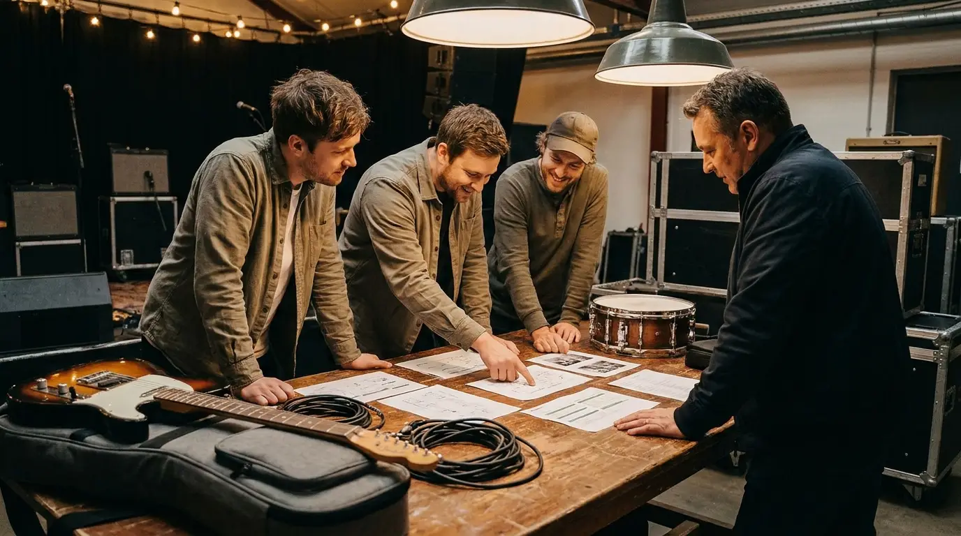 What Every Band Should Send Venues Before a Gig
